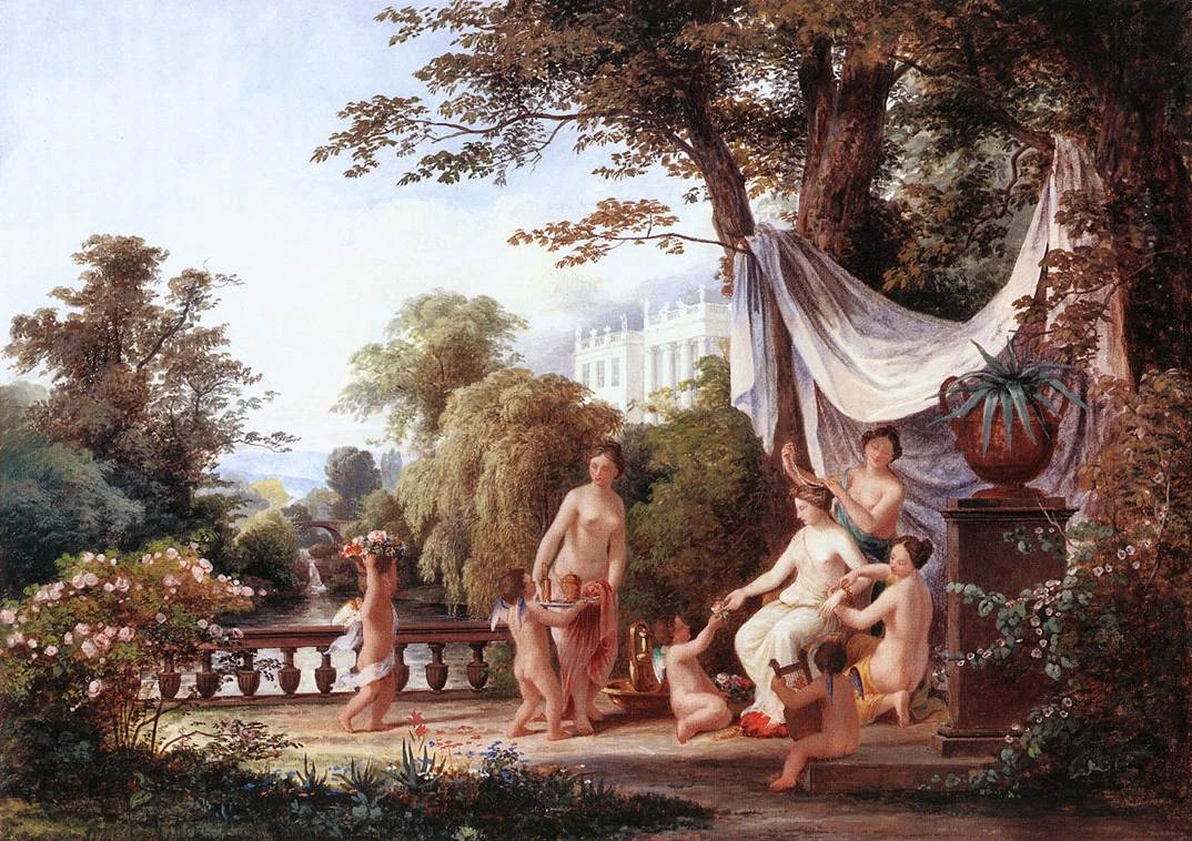 1791-Károly Markó - La toeletta di Venere